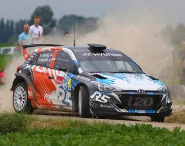 親民出征《Hyundai i20 R5》比利時拉力首發 親民出征《Hyundai i20 R5》比利時拉力首發