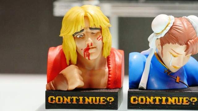 《快打旋風戰敗頭像》角色們的哭哭魯蛇臉實體化 《快打旋風戰敗頭像》角色們的哭哭魯蛇臉實體化