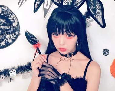 混血小惡魔《藤田ニコル黑髮兔耳造型》網友大讚太可愛啦❤ 混血小惡魔《藤田ニコル黑髮兔耳造型》網友大讚太可愛啦❤
