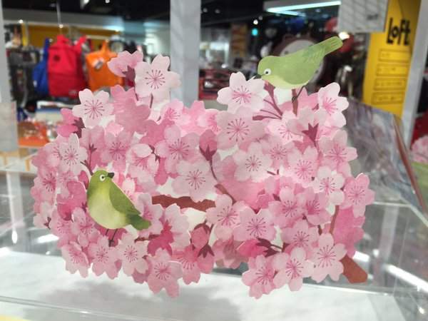 日本郵局《櫻花立體卡片》美的買回來當擺飾也沒問題 日本郵局《櫻花立體卡片》美的買回來當擺飾也沒問題