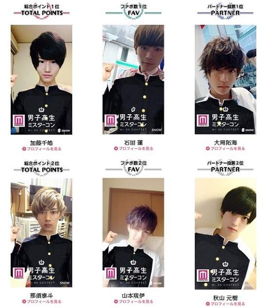用颜值争夺100万《日本最帅高中生大赛》小鲜肉的战场再开(*゚∀゚*) - 图片5 用颜值争夺100万《日本最帅高中生大赛》小鲜肉的战场再开(*゚∀゚*)