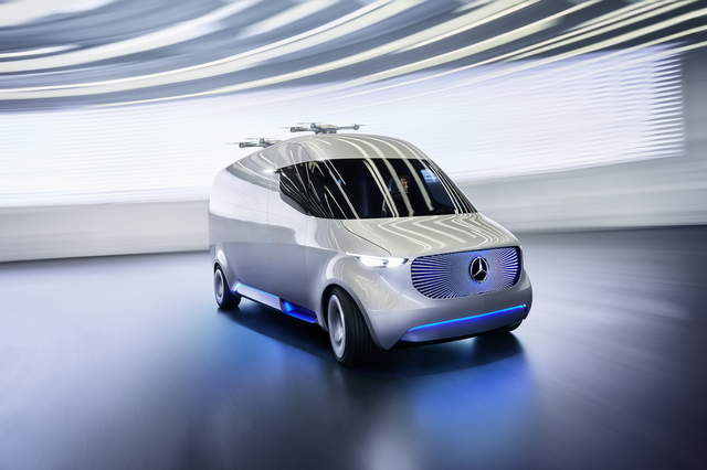 《Mercedes-Benz Vision Van Concept》物流概念大創新 《Mercedes-Benz Vision Van Concept》物流概念大創新