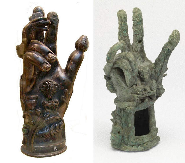 《薩巴最俄斯之手》古羅馬多神信仰的神秘象徵