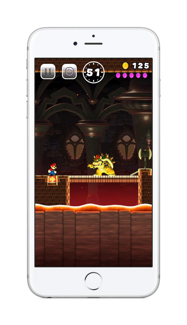 《超级玛利欧Run》登上iOS 用iPhone也能玩到玛利欧惹(跳) - 图片5 《超级玛利欧Run》登上iOS 用iPhone也能玩到玛利欧惹(跳)