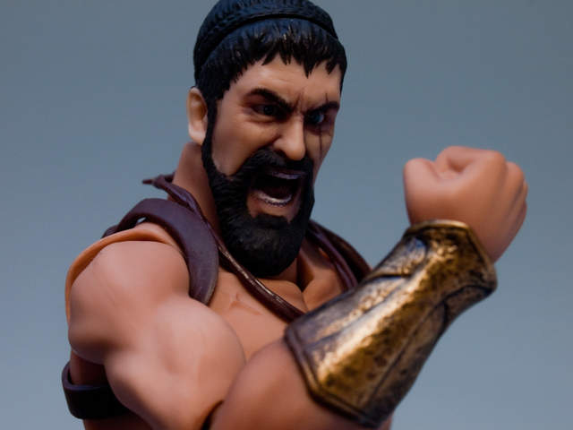 火爆大叔《這就是斯巴達可動公仔》過了9年依然是惡搞好素材…… 火爆大叔《這就是斯巴達可動公仔》過了9年依然是惡搞好素材……