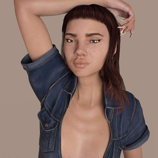 《模擬人生還是真人？》IG上的這個女人讓人好錯亂