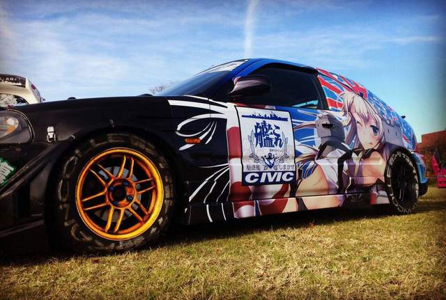 嘔心瀝血打造《艦娘島風痛車》開不到一年就被偷了……