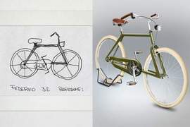 《憑記憶畫出的腳踏車》照原樣用CG呈現出來會是什麼樣子呢? 《憑記憶畫出的腳踏車》照原樣用CG呈現出來會是什麼樣子呢?