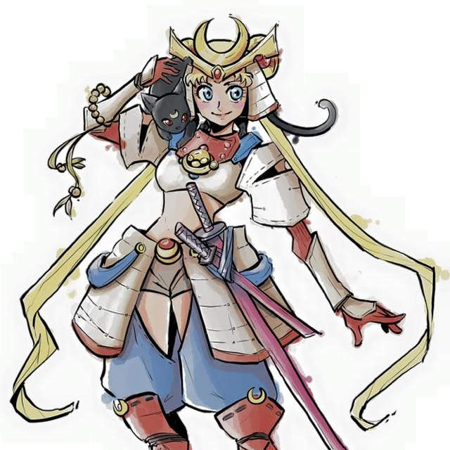 《武戰版美少女戰士》時代背景是在古代應該就是這種感覺吧 《武戰版美少女戰士》時代背景是在古代應該就是這種感覺吧