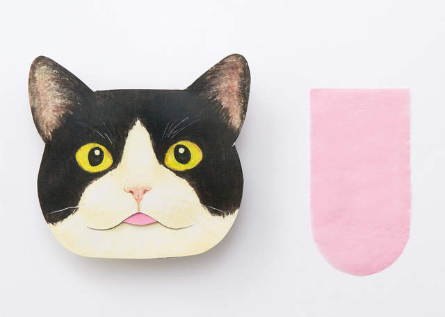 《貓咪舌吸油面紙》讓喵星人舔去你臉上累贅的油脂ww（咦） - 圖片3
