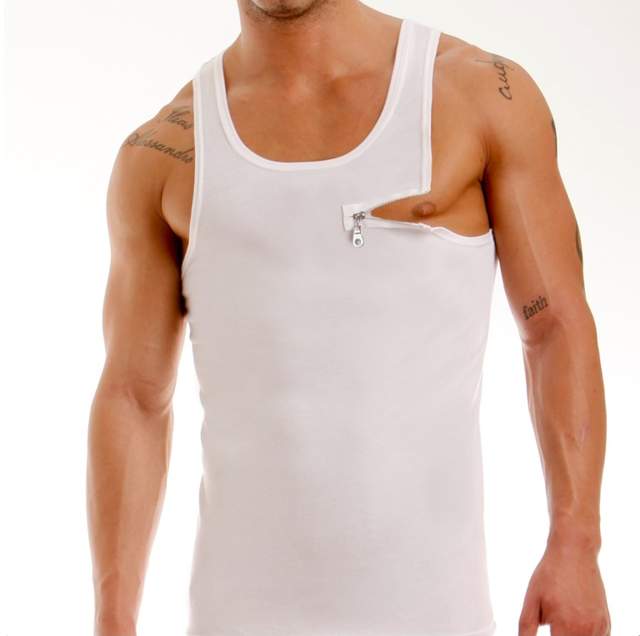 男版開胸衣《露點背心》微露乳首的性感設計目標究竟安在啊啊啊www - 圖片3