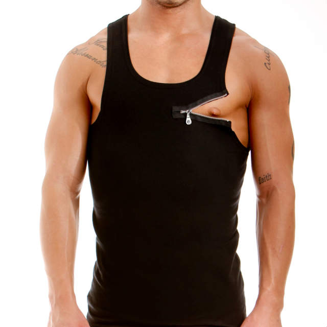 男版開胸衣《露點背心》微露乳首的性感設計目標究竟安在啊啊啊www - 圖片1