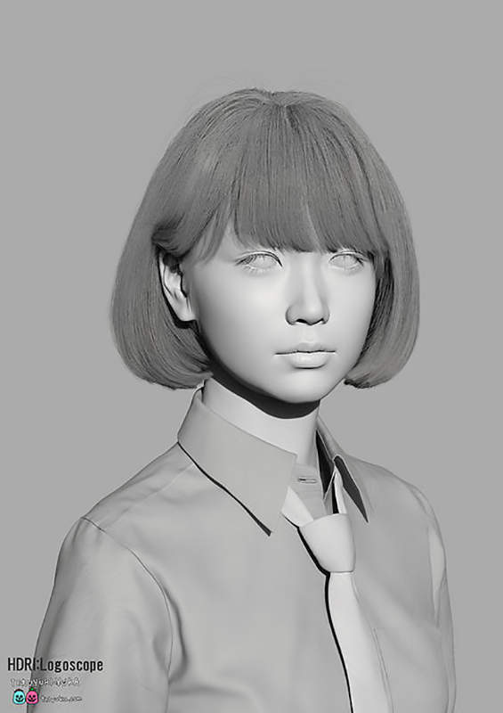 超越恐怖谷《3DCG美少女Saya》最新畫面　根本是真實存在的女高中生吧... - 圖片5