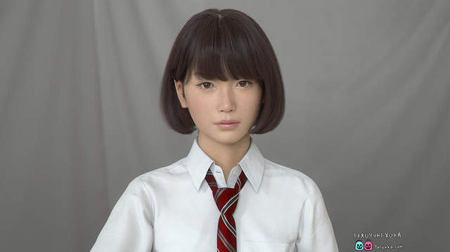 超越恐怖谷《3DCG美少女Saya》最新畫面　根本是真實存在的女高中生吧... - 圖片3
