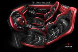 Carlex Design出手《Ferrari 458 Spider》上空躍馬也要好內在 Carlex Design出手《Ferrari 458 Spider》上空躍馬也要好內在