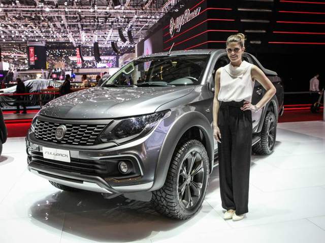 混血皮卡《Fiat Fullback》日內瓦勁裝上身概念秀 混血皮卡《Fiat Fullback》日內瓦勁裝上身概念秀