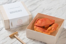 視覺與味覺的衝突《螃蟹巧克力》要敲一敲才可以享受美味喔 視覺與味覺的衝突《螃蟹巧克力》要敲一敲才可以享受美味喔