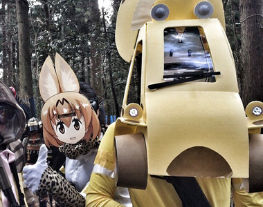 生存遊戲的朋友《自製加帕利巴士COSPLAY》太顯眼的下場就是被打成蜂窩…… 生存遊戲的朋友《自製加帕利巴士COSPLAY》太顯眼的下場就是被打成蜂窩……