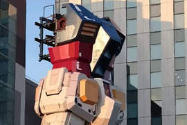《台場鋼彈精密模寫》不是用相機拍下的畫面唷 《台場鋼彈精密模寫》不是用相機拍下的畫面唷