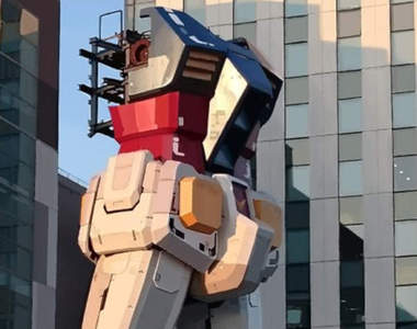 《台場鋼彈精密模寫》不是用相機拍下的畫面唷 《台場鋼彈精密模寫》不是用相機拍下的畫面唷