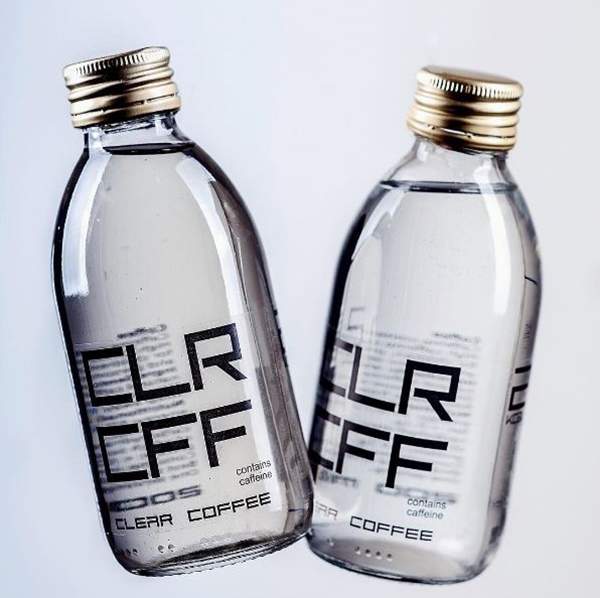 話題飲品《CLEAR COFFEE/CLR CFF透明咖啡》打翻也不怕有咖啡漬的新品咖啡誕生