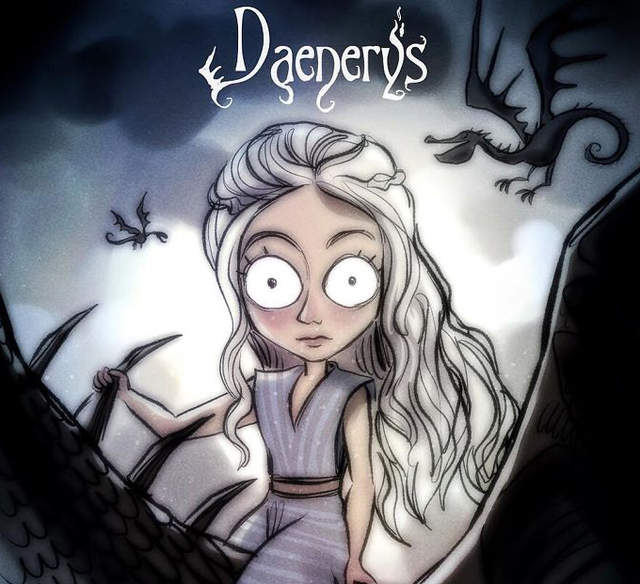 《如果提姆波頓來畫冰與火之歌》你今天也失眠了嗎？