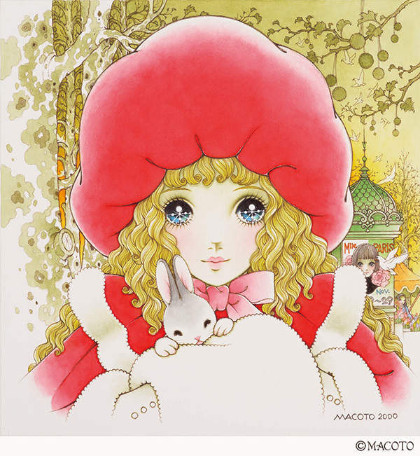 現役83歲插畫家《高橋真琴》一貫華麗少女風格依然耀眼