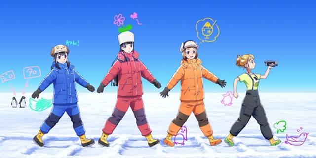 南極探險《比宇宙更遙遠的地方》遊戲人生動畫班底原創新動畫 南極探險《比宇宙更遙遠的地方》遊戲人生動畫班底原創新動畫
