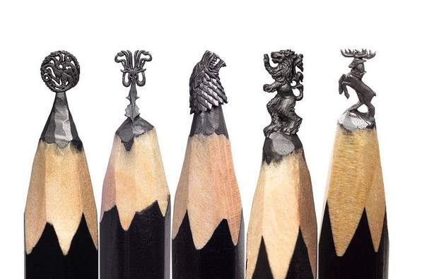 《權力遊戲鉛筆雕刻》技術高超的代價是不是變成老花眼啊(誤) 《權力遊戲鉛筆雕刻》技術高超的代價是不是變成老花眼啊(誤)