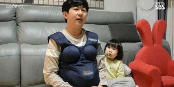 《請老公體驗老婆懷孕過程》才兩個星期老公就淚崩了 《請老公體驗老婆懷孕過程》才兩個星期老公就淚崩了