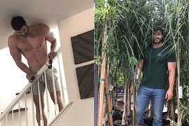 《像大樹一樣的猛男》網友表示我可以爬他嗎? 《像大樹一樣的猛男》網友表示我可以爬他嗎?