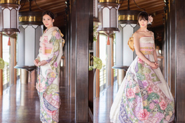 《把傳統和服變成禮服》和風風格的結婚禮服也超級美 《把傳統和服變成禮服》和風風格的結婚禮服也超級美