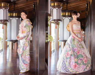 《把傳統和服變成禮服》和風風格的結婚禮服也超級美 《把傳統和服變成禮服》和風風格的結婚禮服也超級美