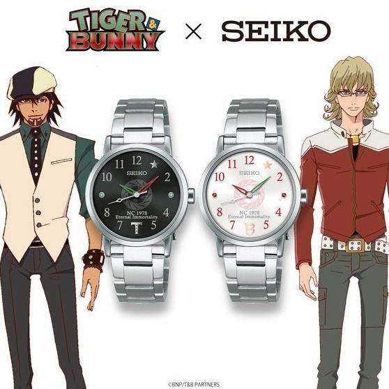《TIGER & BUNNY × SEIKO聯名錶》虎徹+巴納比就是要買一對來帥帥❤ 《TIGER & BUNNY × SEIKO聯名錶》虎徹+巴納比就是要買一對來帥帥❤