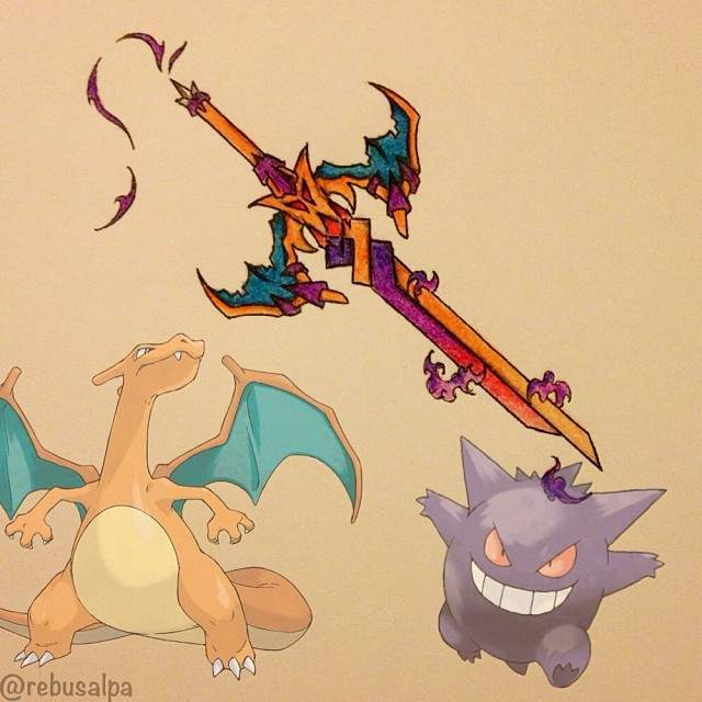 精靈寶可夢《如果神奇寶貝們是武器》作為概念 會是什麼樣子呢？