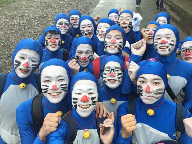 熊谷高校《40公里遠足》請穿著奇裝異服參加呦