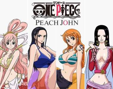 《海賊王》Peach John泳裝款真人試穿超級辣❤ 《海賊王》Peach John泳裝款真人試穿超級辣❤
