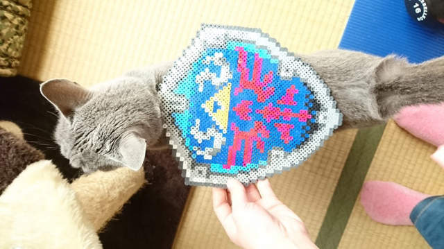 《薩爾達傳說拼豆》馬麻愛心下的小小勇者誕生 《薩爾達傳說拼豆》馬麻愛心下的小小勇者誕生