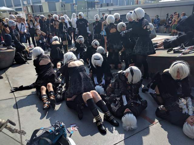 2017年《Cosplay的流行趨勢》今年輪到了滿滿2B滿街跑啊～