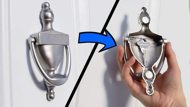 生活小偏方《鑰匙可以藏在哪？》七種方法任君挑選～感覺最後一種藏法最安全啊XD