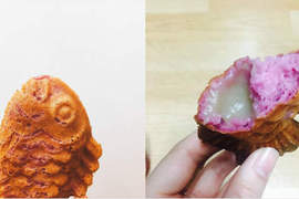 韓國IG熱門食物打卡《粉色鯛魚燒》內餡是滿滿的pink色 韓國IG熱門食物打卡《粉色鯛魚燒》內餡是滿滿的pink色
