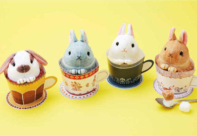 辦公療癒小物《茶杯兔兔清潔墊》快在辦公桌上養一隻兔子(摸) 辦公療癒小物《茶杯兔兔清潔墊》快在辦公桌上養一隻兔子(摸)