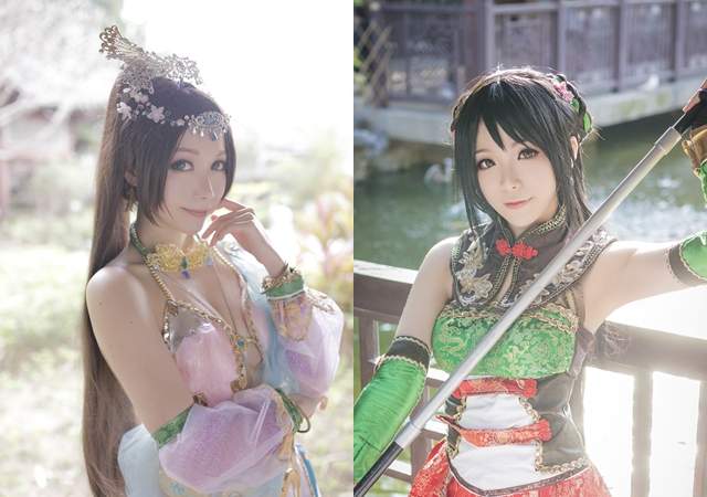 你是貂蟬派還是關銀屏派？《真三國無雙・斬》大玩跨次元cosplay~  O口O!