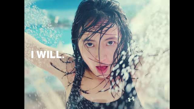 《長澤雅美澡堂亂舞》代言運動品牌廣告豪邁舞姿好狂野