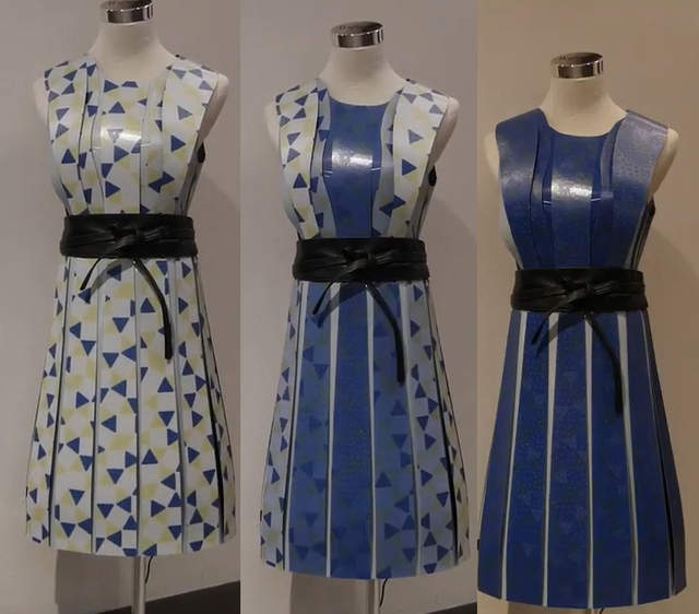 花色隨你變《科技電子衣服》是說這樣就有機會親眼看到睡美人禮服變色了嗎？