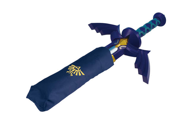 《薩爾達傳說》一番賞　拿了大師之劍摺疊傘可以變林克嗎（誤）