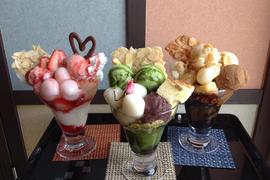 日本《京都白玉專門店》和風自助式聖代塔給你大大滿足 日本《京都白玉專門店》和風自助式聖代塔給你大大滿足