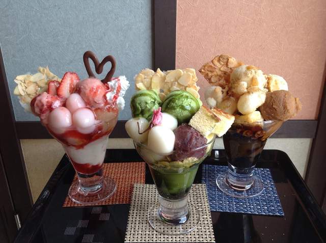 日本《京都白玉專門店》和風自助式聖代塔給你大大滿足