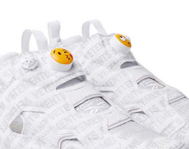 《Vetements x Reebok》顏文字InstaPump Fury鞋鞋翻白眼+親親也太搞笑了 《Vetements x Reebok》顏文字InstaPump Fury鞋鞋翻白眼+親親也太搞笑了