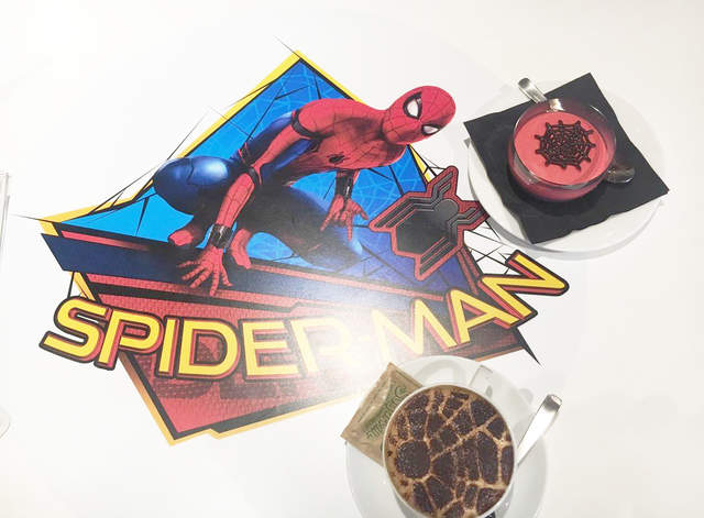 《蜘蛛人咖啡館》期間限定活動除了美食還可以讓你盡情拍照 《蜘蛛人咖啡館》期間限定活動除了美食還可以讓你盡情拍照